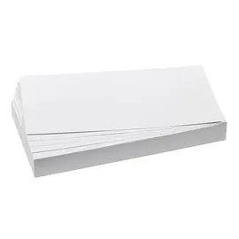 Franken Moderationskarten weiß 9,5 x 20,5 cm, 500 Blatt