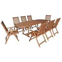 DEGAMO Lago Set 9-tlg. braun