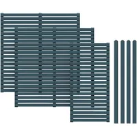 Kiehn-Holz Dichtzaun, 7-teiliges Set, aus nordischer Fichte
