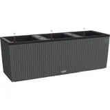 LECHUZA Trio Cottage 30 Komplettset 100 x 32 x 34 cm granit