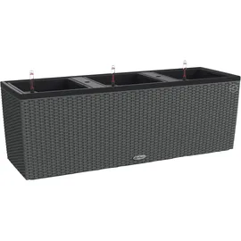 LECHUZA Trio Cottage 30 Komplettset 100 x 32 x 34 cm granit