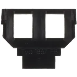 Busch Jäger Sockel für Daten-KS 1867EB 2x6- und 8polig Modular Jack anthrazit 2CKA001764A0182