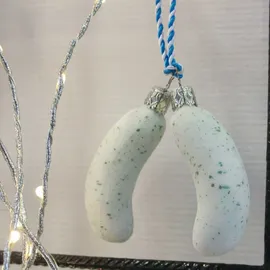 Inge Glas INGE-GLAS® Weihnachts-Hänger Weißwurst