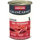 Animonda GranCarno Junior Rind + Putenherzen Nassfutter