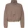 Nike NSW Everything Nylonjacke Damen in mink brown-white, Größe M - braun