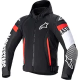 Alpinestars Zaca Air Textiljacke, schwarz-weiss-rot, Größe L