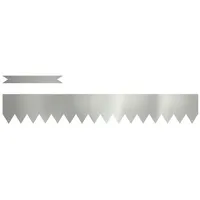VidaXL Rasenkanten 20 Stk. 100x0,5x15 cm Verzinkter Stahl