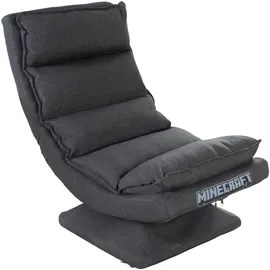 Phoenix Loungesessel Minecraft Polyester 59 x 83 x 59 cm Grau mit verstellbarer Rückenlehne