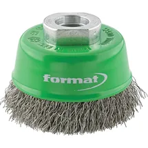 FORMAT Topfbürste gewellt 80 mm