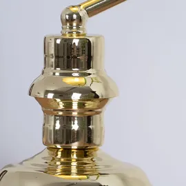 ETC Shop Nostalgie Antik Retro Banker Lampe Grün 2 St.