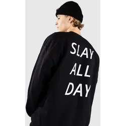 Blue Tomato Slay All Day Sweater black Gr. XL