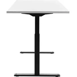 TOPSTAR Schreibtisch E-Table weiß / schwarz