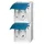 Busch-Jaeger CEE 7/3 2P+E 250 V 16 A Blau/Weiß