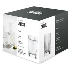 Trinkglas-Set FAVE - transparent - DH 7.20x12.50 cm