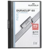 Durable DURACLIP 60 - 2209 220901 DIN A4 Schwarz