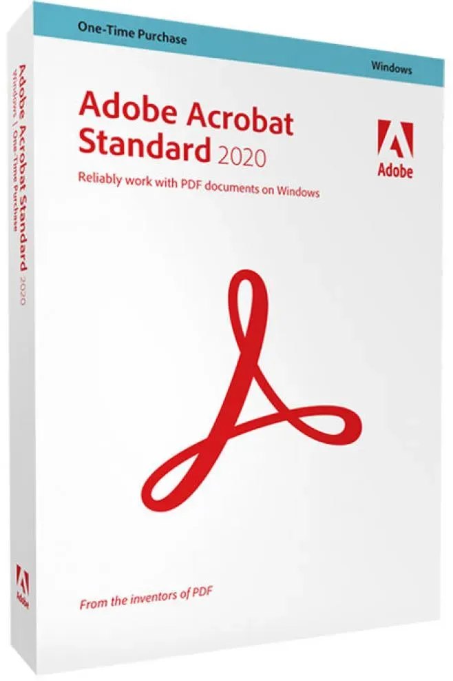 Adobe Acrobat Standard 2020 OEM (1 User - perpetual) -WIN only ESD