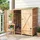 Outsunny Geräteschrank 0,75 x 0,75 m Natur