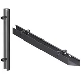 Geramöbel Flex Kabelwannen-Set 160,0 cm grau