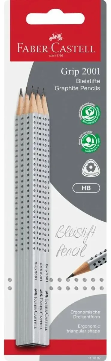 Faber-Castell 117697 Bleistift HB 6 Stück(e)