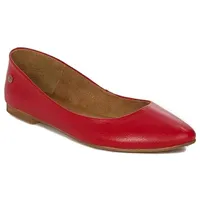 Mattina Damen Leder Ballerina rot, rot red, 41 EU - 41 EU