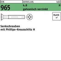Hörger & Geßler Senkschraube DIN 965 PH M5 x 45 500 Stück