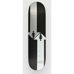 Girl McCrank Twin Tip 8" Skateboard Deck black / white Gr. Uni