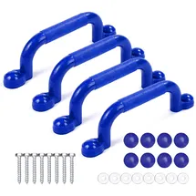Relaxdays Klettergerüst-Griffe im Set Blau