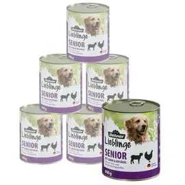Dehner Senior Hundefutter Lamm/Geflügel 6 x 800 g