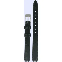 Tissot - Leder Lovely Lederband Schwarz T600030316 - alligator-prägung,rind,schwarz