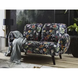 Atlantic Home Collection 2-Sitzer Samt, Blumenmuster