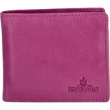 The Skandinavian Brand Geldbörse Querformat fuc fuchsia