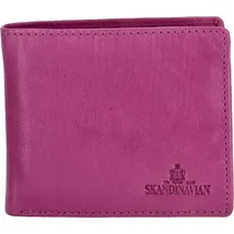The Skandinavian Brand Geldbörse Querformat fuc fuchsia