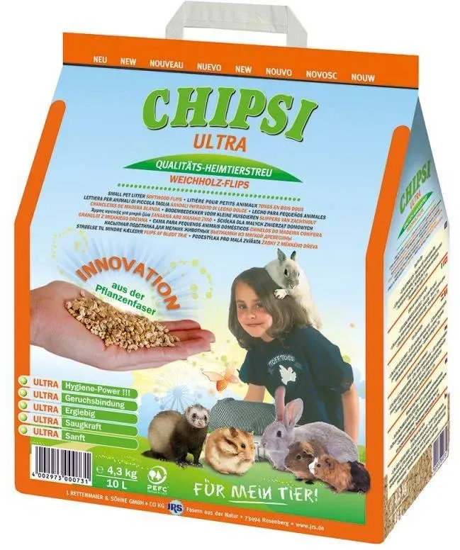 JRS Chipsi ULTRA 2x10l/4,3kg (Rabatt für Stammkunden 3%)