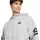 adidas Future Icons Three Stripes Full-Zip Hoodie, medium grey heather L