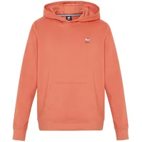 Polo Sylt Kapuzensweatshirt Multicolour-Optik Rot M