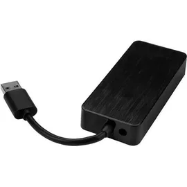 Startech StarTech.com USB 3.0 Hub 4 Port - mit Ladeanschluss - Schwarz