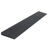 XPOtool Türschwellenrampe 900x80x8 mm für Rollstuhl & Rollator schwarz