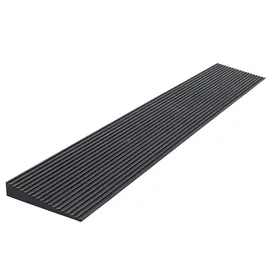 XPOtool Türschwellenrampe 900x80x8 mm für Rollstuhl & Rollator schwarz
