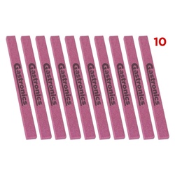 Gastronics Dönergrill Schleifsteine für Dönermesser 10 Stück Rosa rosa