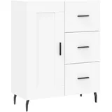 vidaXL vidaXL, Kommode + Sideboard, Keira 1 wood door 3 drawers (69.50 x 34 x 180 cm)
