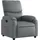 vidaXL Relaxsessel 99 x 99 x 99 cm Grau mit Liegeposition