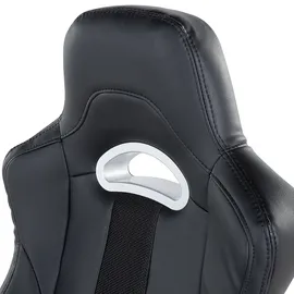 Beliani Adventure Kunstleder Schwarz