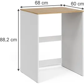 Vicco Waschmaschinenschrank Viktor 68 x 88,2 cm Weiß/Artisan