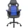 Mobili Rebecca Bürostuhl Racing Stuhl Schwarz Blau - Blau