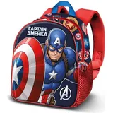 Marvel Captain America Patriot 3D Rucksack 31cm - Blau