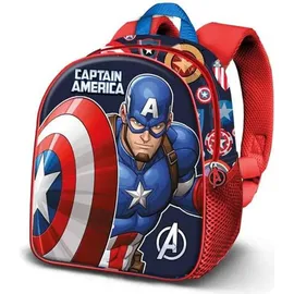 Marvel Captain America Patriot 3D Rucksack 31cm - Blau