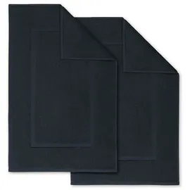 Blumtal Premium Frottier Badteppich Dunkelblau 50 x 80 cm