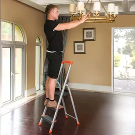 Songmics Klappleiter 3 Stufen