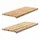 vidaXL Fensterbänke 2 Stk. Unbehandelt 100x40x2 cm Massivholz Eiche
