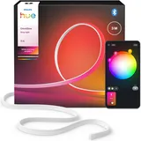 Philips Hue, LED Streifen, OmniGlow (Mehrfarbig, RGBW, Weiss, 300 cm, Indoor)